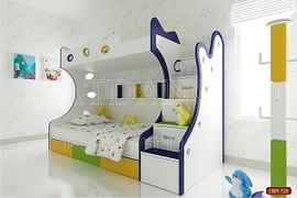 Mua bán giường trẻ em, thiết kế thi công trang trí nội thất.