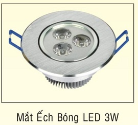 mắt ếch led 3w