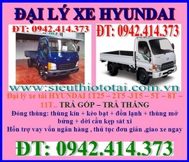 Bán xe tải Hyundai trả góp 80% giá tốt nhất Miền Nam