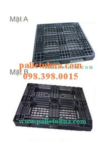 Pallet nhựa kê hàng hóa, kê kho, dùng cho xe nâng tay