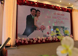 In backdrop - Phông sân khấu