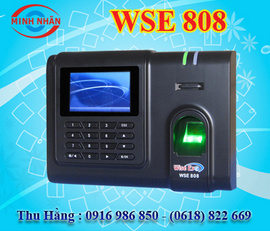 máy chấm công vân tay và thẻ cảm ứng WSE 808 giá tốt nhất trên thị trường. sang