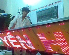 Đào tạo thiết kế bảng điện tử đèn Led Equalizer, Led DJ, hcm, 0822449119
