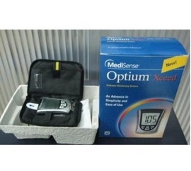 Máy thử tiểu đường Optium USA
