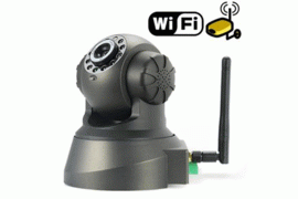 Camera IP Wireless Lotek xem trực tiếp qua Internet 12 đèn hồng ngoại Siêu nét