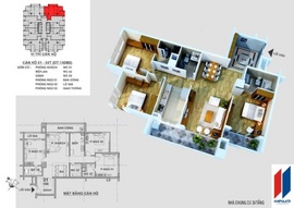 Bán căn hộ 142m ở chung cư hapulico căn góc đẹp giá rẻ