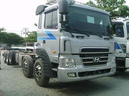 Xe tải Trago Hyundai 25 tấn 5 chân xe tải nặng Hyundai đời 2007-2010