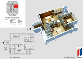 Căn số 2 - tòa 24T Hapulico Complex