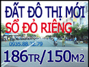 Bình Dương: Bán đất bình dương 186tr/ 150m2 thổ cư 100% sổ đỏ chính chủ. LH 0935882279 CL1140181P8