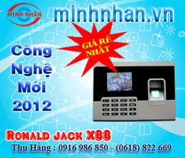 Máy Chấm Công Ronald Jack X88 Giá Tốt Đồng Nai