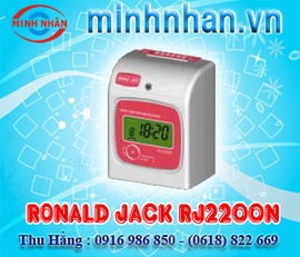 Máy Chấm Công Thẻ giấy Ronald Jack 2200A/ 2200N Siêu Tốt
