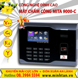 bán máy chấm công vân tay dùng cho 500 nhân viên trở lên- ronald jack 9900C