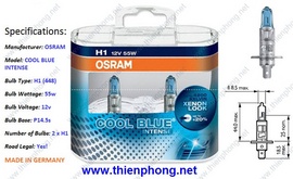 Bóng đèn ô tô Osram Cool Blue - Bóng đèn xe hơi Siêu Sáng, Chất lượng