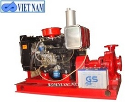 Bơm phóng cháy chữa cháy Diesel, bơm cứu hỏa động cơ Diesel, bơm Hyndai Hàn Quốc