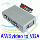 Tp. Hà Nội: Bộ chuyển đổi Av/ Svideo to VGA từ máy tính lên PC, chuyển đổi mọi chương trình CUS18080P2