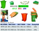 Tp. Hồ Chí Minh: thùng rác 2 bánh xe, thùng rác nhựa HDPE. .giá rẽ, LH: 091 585 1488 RSCL1157178