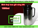 Tp. Hồ Chí Minh: BÌNH THỦY INOX giữ nóng 24h - Bình 1L Rạng Đông 1040 ST2 CL1150670P1