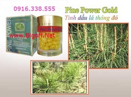 Pine Power Gold -Tinh dầu Thông Đỏ -Thần dược từ thiên nhiên