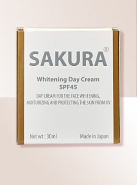 Kem Dưỡng Trắng Da, Trị Nám, Sakura Whitening Night Cream, day cream