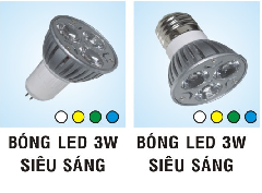 bóng led 3W giá 33.000 vnđ/cái