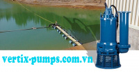 Bơm công nghiệp Tsurumi, bơm nước thải chuyên dụng Tsurumi, bơm nước thải lẫn cá