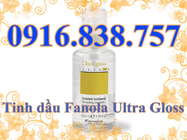 Tinh dầu dưỡng tóc điều trị tóc chẻ ngọn Serum Fanola Ultra Gloss