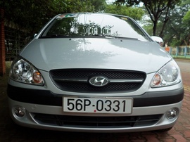 Cần bán Hyundai Getz 1. 1-MT 2009, hàng nhập khẩu, bản Full Option giá 352triệu.