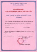 Tp. Hồ Chí Minh: tư vấn làm giấy chứng nhận vệ sinh an toàn thực phẩm CL1141374