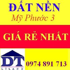 Đất Bình Dương Giá Gốc 180tr, 5x30