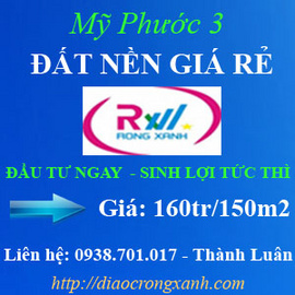 lô L 29 Mỹ Phước 3 chính chủ cần bán gấp