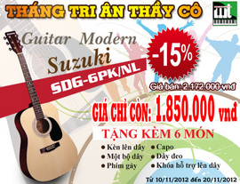 Guitar Suzuki SDG 6PK/ NL