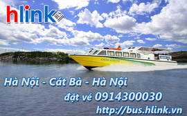 Vé tàu, xe chất lượng cao Hà Nội - Hải Phòng - Cát Bà
