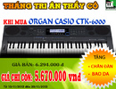 Tp. Hồ Chí Minh: Tin hot, giá Đàn Organ Casio CTK-6000 discount tụt xuống chỉ còn 5670000 VND RSCL1219387