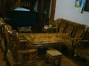 Bắc Ninh: Đồ gỗ cao cấp Bộ Bàn Ghế phòng khách Quốc Triện Gỗ Nu vai 12 MS QTN02 CL1170561P8