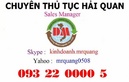 Tp. Hồ Chí Minh: chuyên thủ tục hải quan 09322 0000 5 chuyên nghiệp CL1163786P7