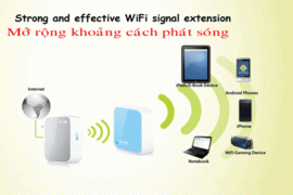 Nối dài sóng WIFI Mở rộng khoảng cách WIFI Hãng TP_link. Liên hệ để có giá rẻ I