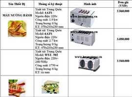 Máy nướng bánh mỳ giá rẻ