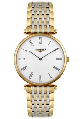 Đồng hồ Longines L47092117 La Grand Classic in Steel and 18k Gold Ultra Thin Men