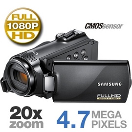 Máy quay phim Samsung HMX-H205BN/ XAA HD Camcorder Mua hàng Mỹ tại e24h