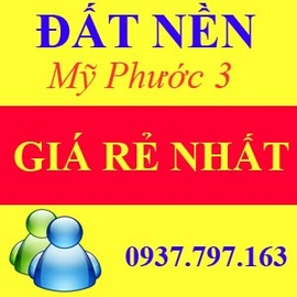 Lô I50 Mỹ Phước 3 mặt tiền đường 25m giá rẻ