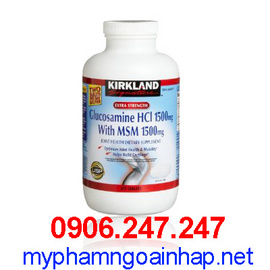 Thuốc bổ khớp Glucosamin HCL 1500mg and MSM 1500mg