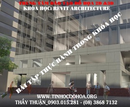 Đào tạo Revit ,Khai giảng Revit, Khóa học Revit, Dạy Revit Architecture