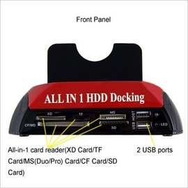 HDD Docking copy thật đơn giản khi cắm 2HDD vào1Docking