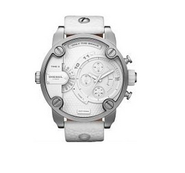 Đồng hồ Diesel Mens SBA Analog Stainless Watch - White Leather Strap DZ7265 Mua