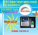 Bến Tre: Minh Khuê - máy chấm công vân tay Osin X628C +ID giá rẻ CL1172546P8