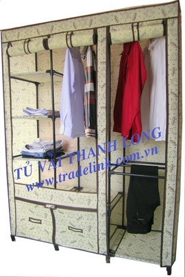 Tủ vải, tủ vải Việt Nam bền đẹp như tủ vải Hàn Quốc, giá cực rẻ
