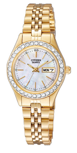 Đồng hồ nữ cao cấp Citizen EQ0532-55D Swarovski Crystal Ladies Watch Mua hàng Mỹ