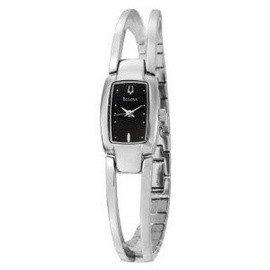 Đồng hồ Bulova Womens 96T03 Bangle Bracelet Black Dial Mua hàng Mỹ tại e24h