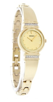 Đồng hồ Seiko Crytstal Ladies Gold Mua hàng Mỹ tại e24h