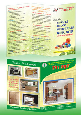 Chuyên in tờ rơi (280-500 tờ) folder, poster, brochure, decal. Nhận hàng gấp